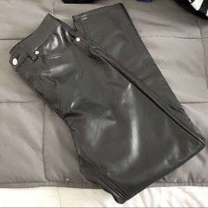 Vegan Leather Pants